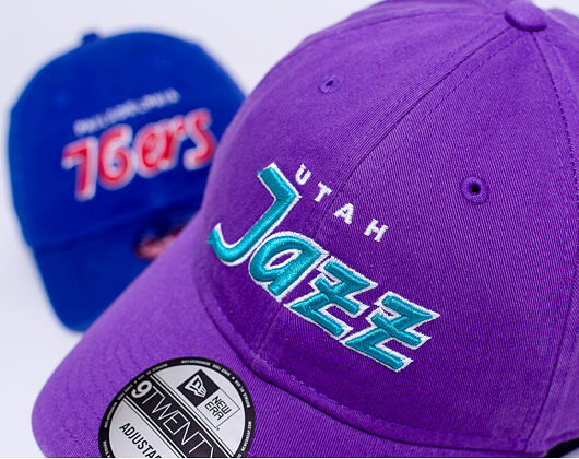 Kšiltovka New Era 9TWENTY Utah Jazz Hardwood Script OTC