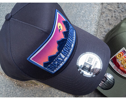 Kšiltovka New Era 9FORTY A-Frame Patch Navy
