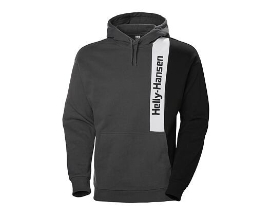 Mikina Helly Hansen Yu Blocked Hoodie 964 Charcoal