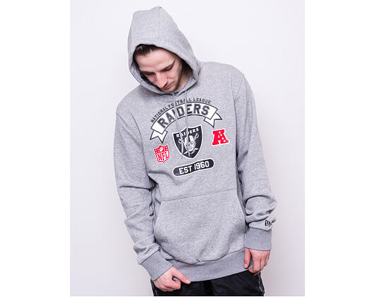 Mikina New Era Oakland Raiders Graphic Po Hoodie