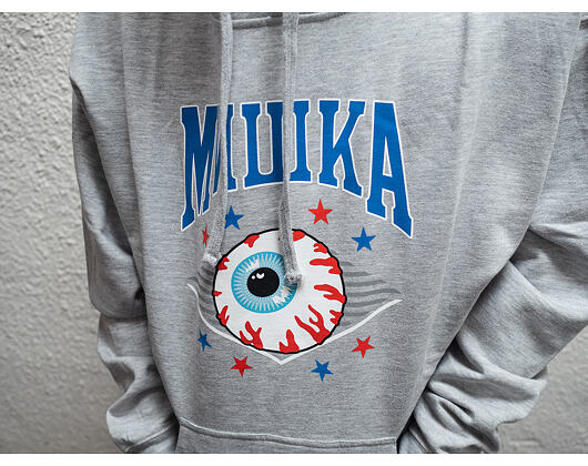 Mikina Mishka Athletics Hoodie Heather Grey