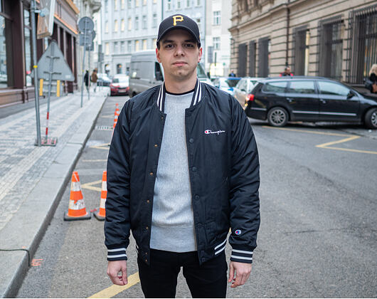 Bunda Champion Bomber Jacket Black