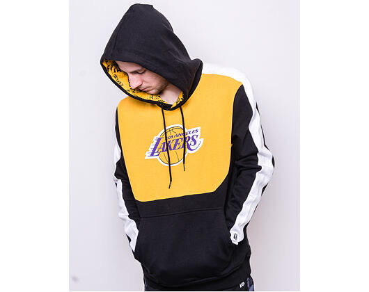 Mikina New Era Los Angeles Lakers Colour Block Hoody