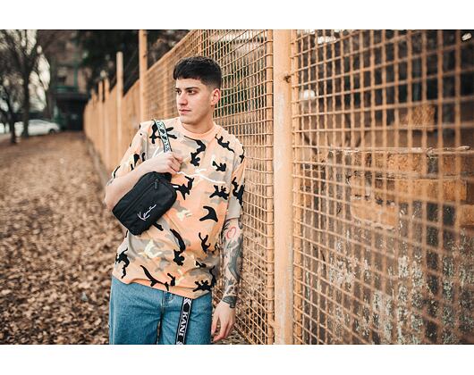 Triko Karl Kani Signature Camo Tee 6060598 Camel/Black/Coral/Yellow