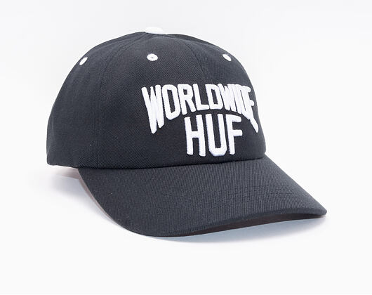 Kšiltovka HUF Manhatten Curved Black