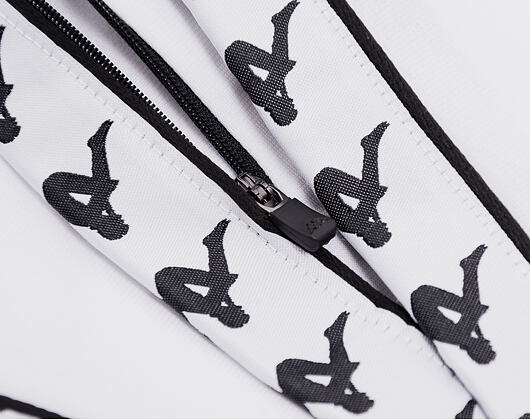 Tepláky Kappa Banda Rastoria Slim White/White/Black A22