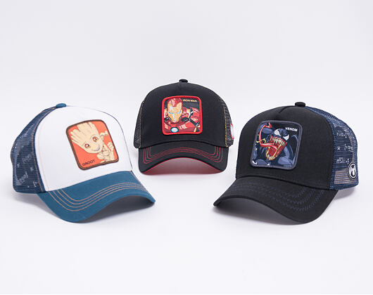 Kšiltovka Capslab Trucker By Freegun (MARVEL) Groot