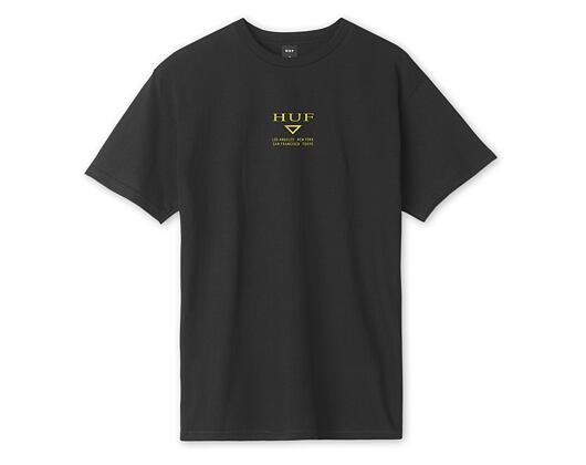 Triko HUF Hufex Tee Black