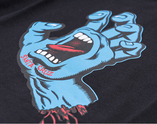 Triko Santa Cruz Screaming Hand Tee Black