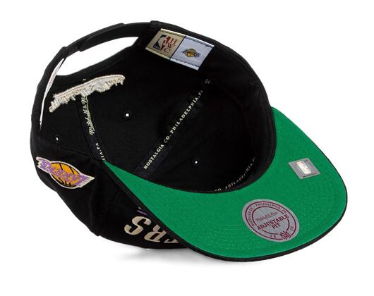 Kšiltovka Mitchell & Ness  Los Angeles Lakers Snapback Cap black Vintage Hoop