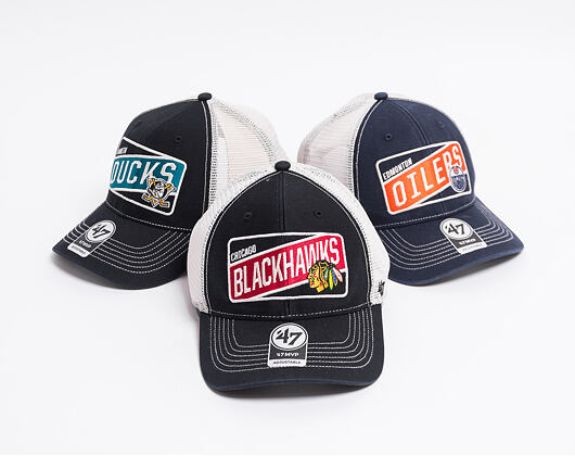 Kšiltovka 47 Brand Edmonton Oilers Slash Patch MVP Trucker