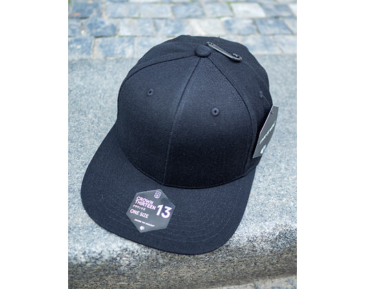 Kšiltovka Upfront Crown 13 Snapback Black