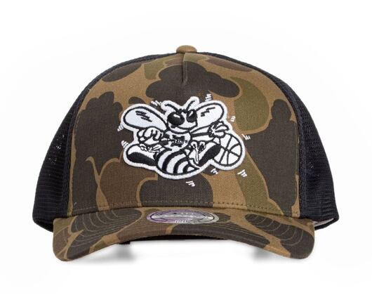 Kšilovka Mitchell & Ness Duck Camo Charlotte Hornets 110 Snapback
