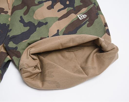 Kraťasy New Era New York Yankees Logo Jersey Shorts Woodland Camo