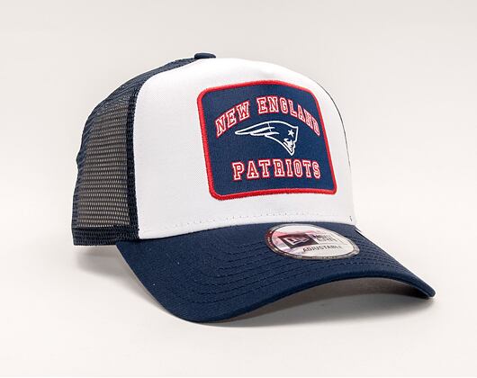 Kšiltovka New Era 9FORTY A-FRAME Trucker NFL Graphic Patch New England Patriots Team Color