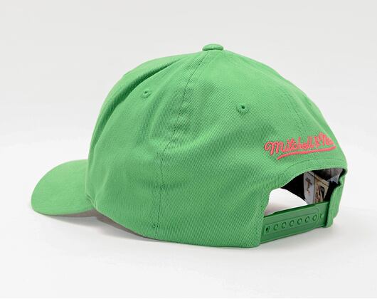 Kšiltovka Mitchell & Ness Milwaukee Bucks 831 Vintage Tailscript Green