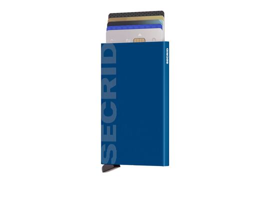 Pouzdro Na Karty Secrid Cardprotector Lasered Logo Blue
