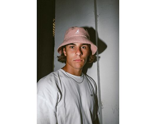 Klobouk Kangol K3050ST Bermuda Bucket Dusty Rose