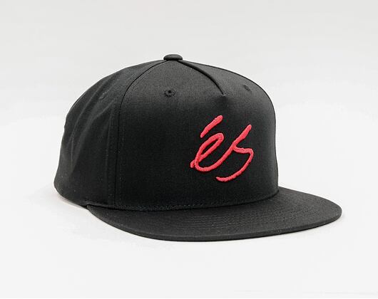 Kšiltovka ÉS Script Snapback 595 BLACK/RED