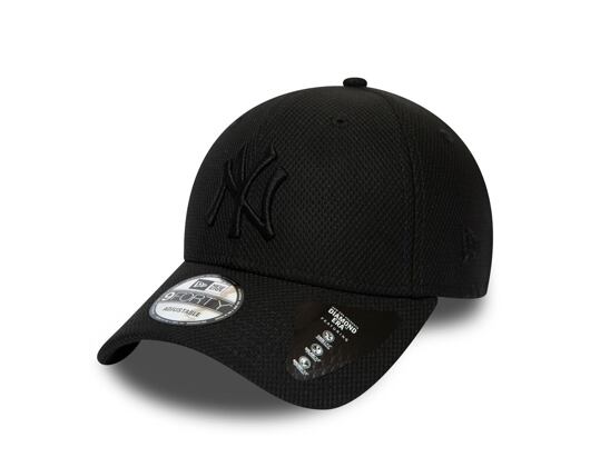 Kšiltovka NEW ERA 9FORTY MLB Daimond Era New York Yankees Strapback Black / Black