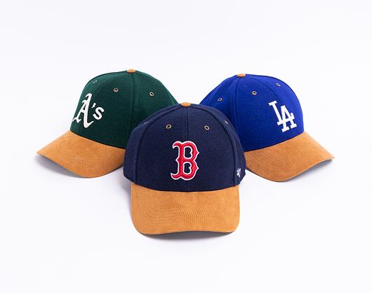Kšiltovka 47 Brand Boston Red Sox Willowbrook MVP Navy/Brown