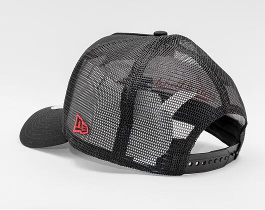 Kšiltovka New Era 9FORTY A-FRAME Trucker Motosport Black