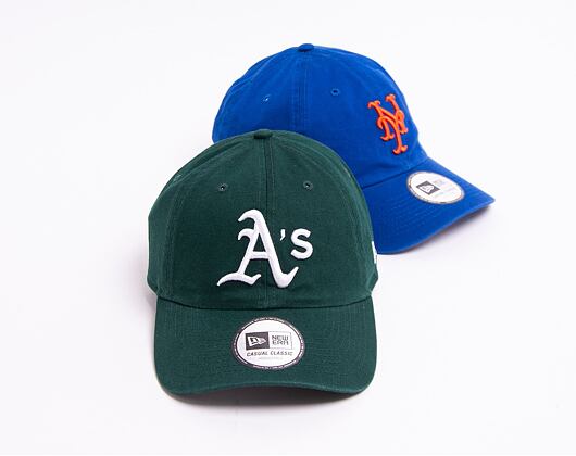 Kšiltovka New Era 9TWENTY MLB Washed Casual Classic Oakland Athletics Team Color