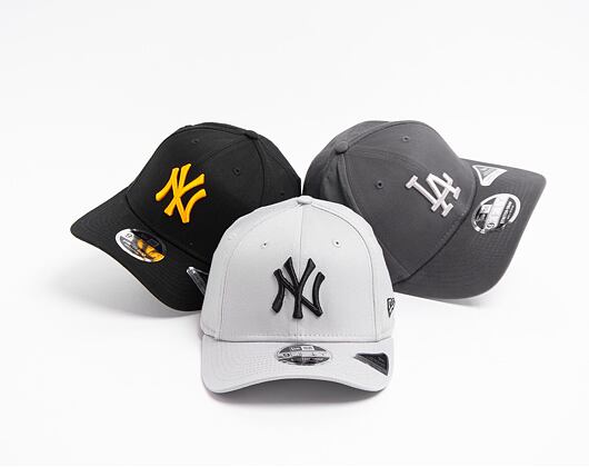 Kšiltovka New Era 9FIFTY Stretch Snap MLB League Essential New York Yankees Gray