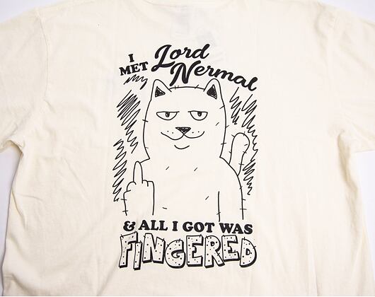 Triko RIP N DIP Fingered Tee Off White