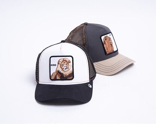 Kšiltovka Goorin - Trucker King - Black/White
