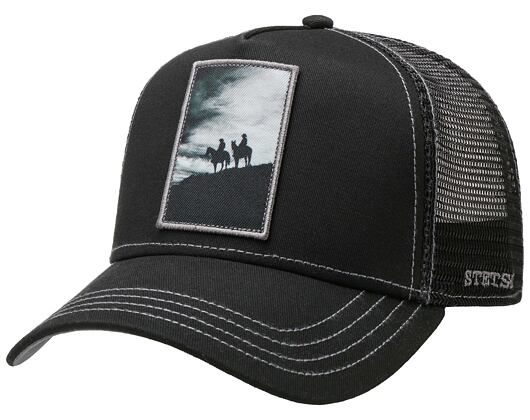 Kšiltovka Stetson Trucker Cap Silhouette 7751140 Black