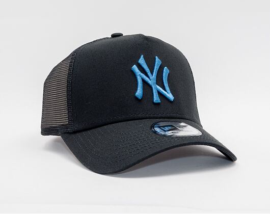 Kšiltovka New Era 9FORTY A-Frame Trucker MLB League Essential New York Yankees Snapback Black / DTL