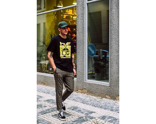 Triko HUF Deep House T-Shirt Black