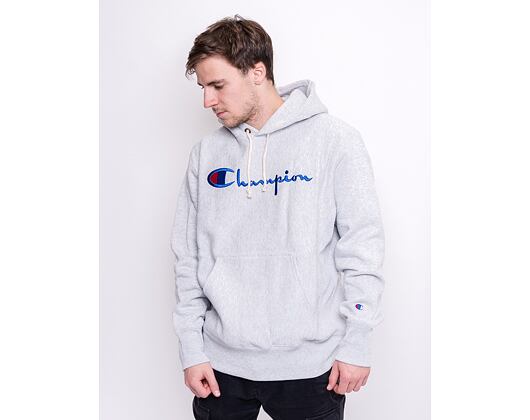Mikina Champion Hooded Sweatshirt Grey 215159 EM004 LOXGM