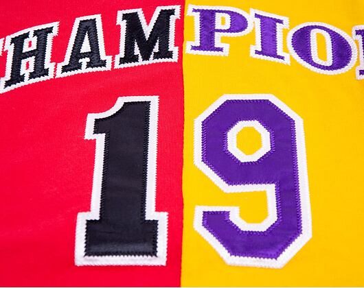 Triko Champion Crewneck T-Shirt Black/Red/Purple/Yellow 214515