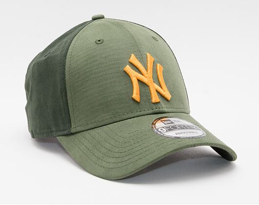Kšiltovka New Era 9FORTY Multi Pop Panel New York Yankees Strapback New Olive / MLF