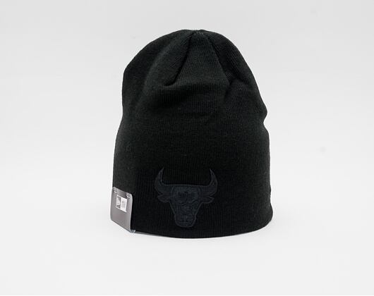 Kulich New Era Dark Base Skull Knit Chicago Bulls Black