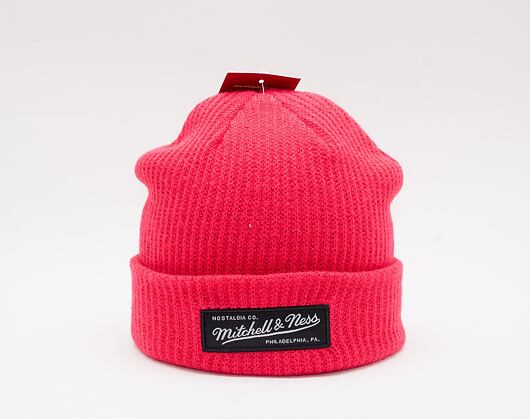 Kulich Mitchell & Ness Box Logo Cuff Knit Red
