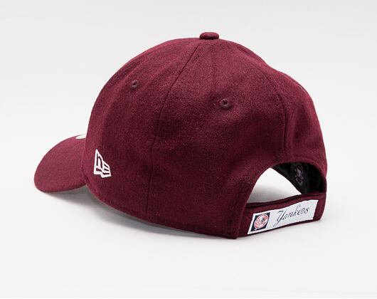 Kšiltovka New Era 9FORTY Winterized The League New York Yankees Strapback Maroon