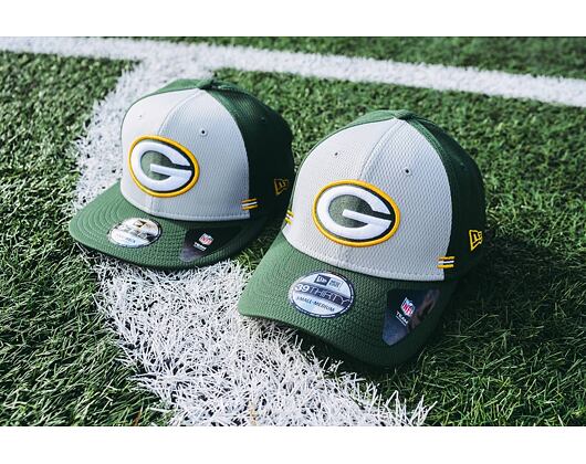 Kšiltovka New Era 9FIFTY NFL20 Sideline Home Green Bay Packers Snapback Team Color
