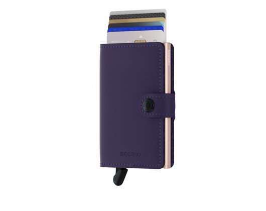 Peněženka Secrid Miniwallet Matte Purple-Rose