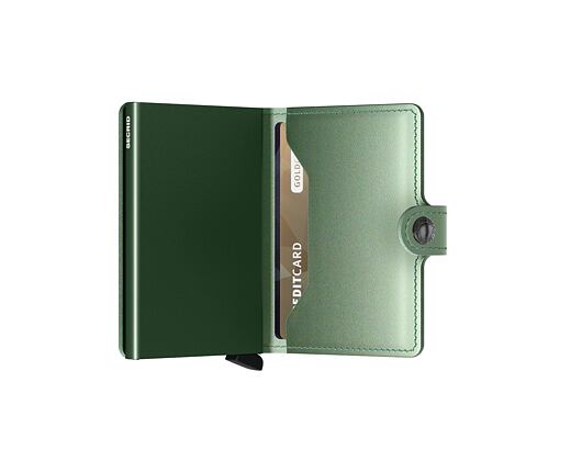 Peněženka Secrid Miniwallet Metallic Green