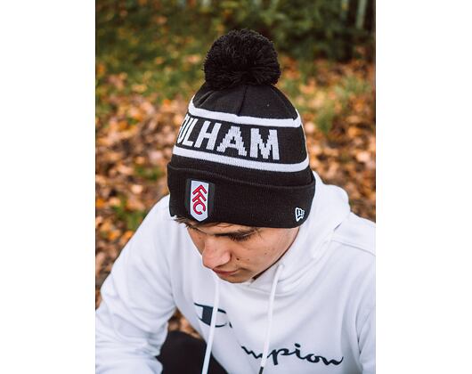 Kulich New Era Wordmark Knit Fulham FC Black