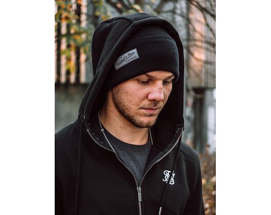 Kulich Mitchell & Ness Nostalgia Cuff Knit Black/Grey