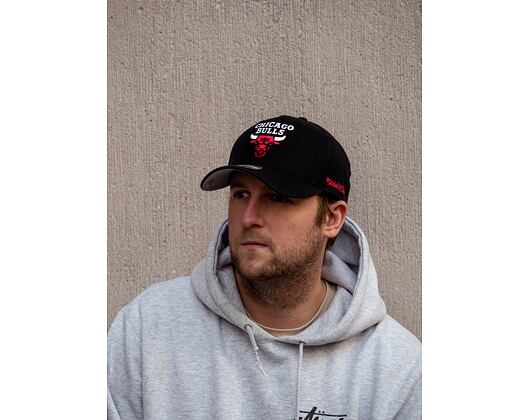 Kšiltovka Mitchell & Ness Eazy Snapback SMU Chicago Bulls Black