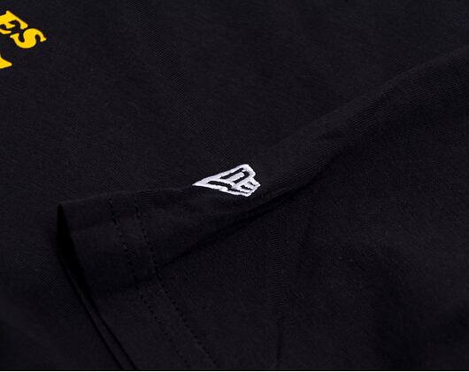 Triko New Era Split Logo Tee Los Angeles Lakers Black
