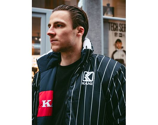 Bunda Karl Kani Retro Block Reversible Puffer Jacket Navy/Red 6076498