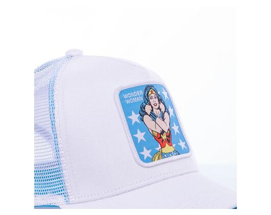 Kšiltovka Capslab Wonder Woman 1 Trucker White