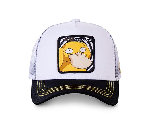 Kšiltovka Capslab Psykokwak Trucker White / Black PSY3