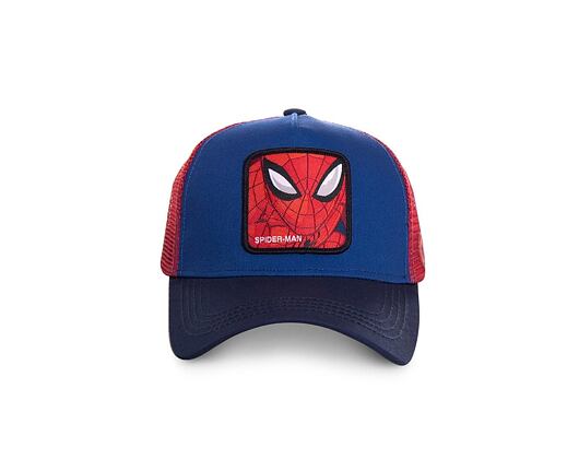 Kšiltovka Capslab Spiderman 1 Trucker Blue / Red - SPI1